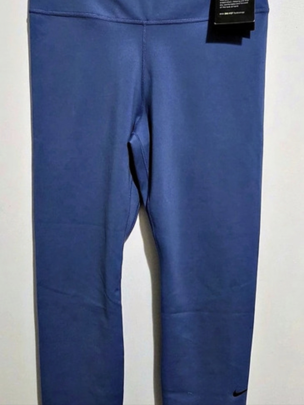 Nike Dri-FIT Cropped Leggings Blue Medium